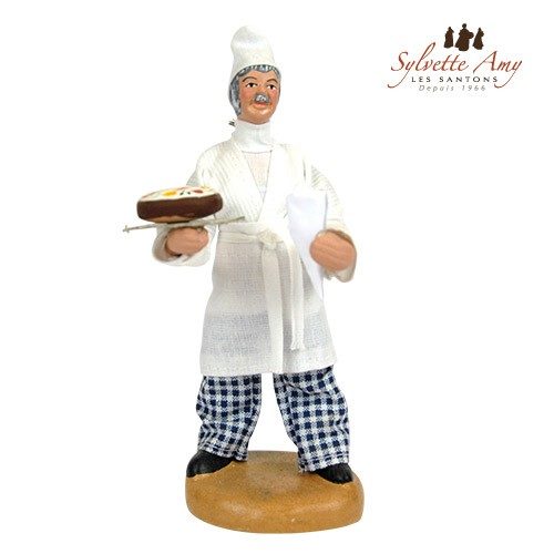 Le Pâtissier - Collection Santons Habillés 15 cm Sylvette Amy