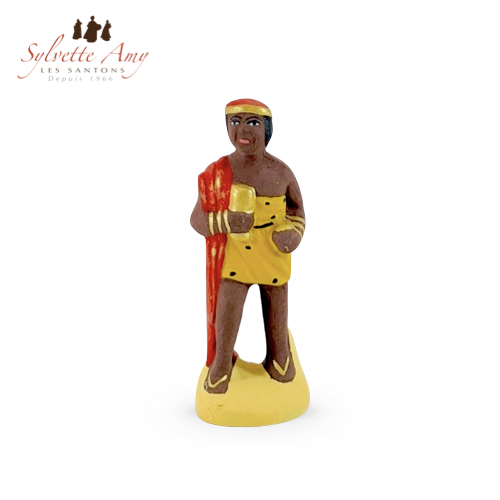 Santon Roi Noir 7cm - Collection Santons de crèche - Sylvette Amy