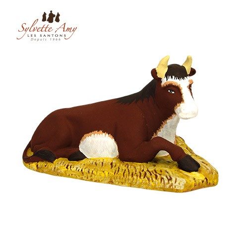 Santon Le boeuf Collection 15 cm. Santons Sylvette Amy Aubagne