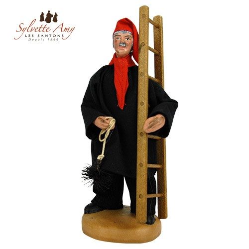 Le Ramoneur - Collection Santons Habillés 15 cm Sylvette Amy