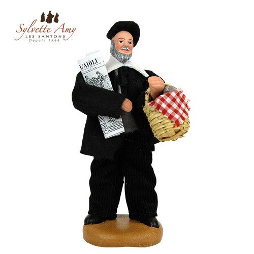 Le Vieux Français - Collection Santons Habillés 15 cm Sylvette Amy