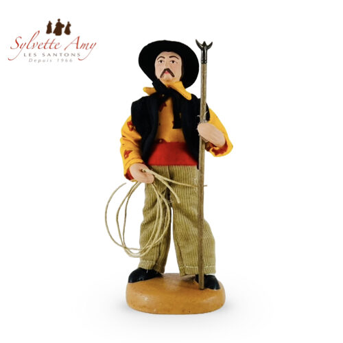 Santon Le Gardian Collection Santons Habillés 15 cm - Santons Sylvette Amy