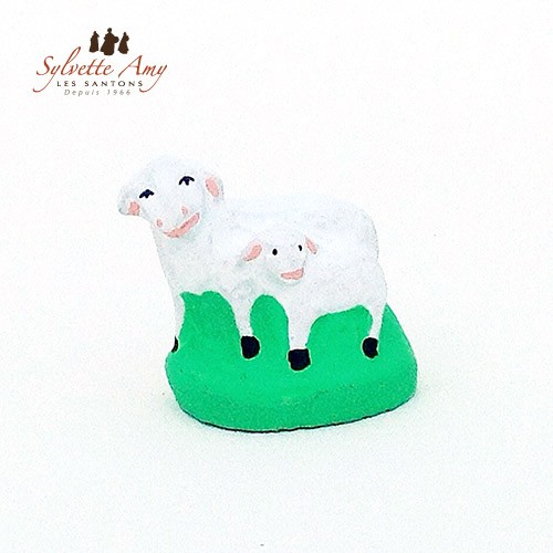 La brebis et son agneau