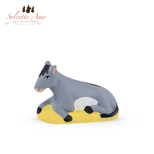 Santon Âne 7vm - Collections Santons de crèche Sylvette Amy