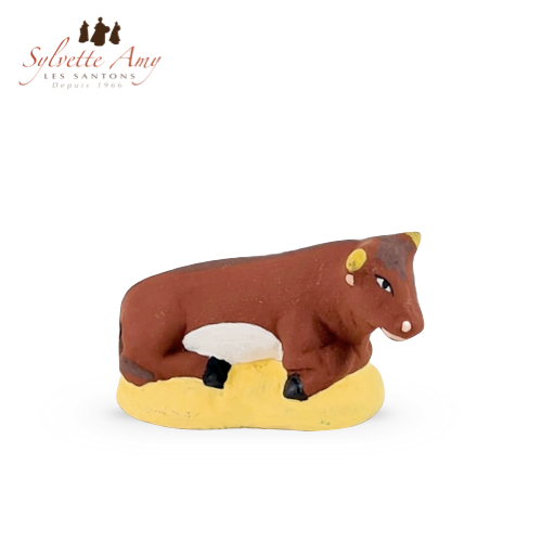 Santons Boeuf 7cm - Collections santons de crèche Sylvette Amy