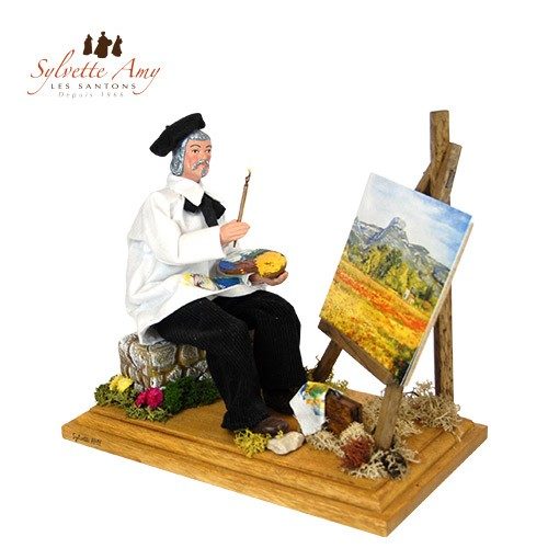 Le peintre assis