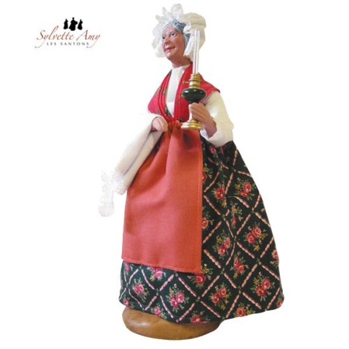 La femme à la lampe à pétrole