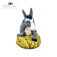 Santon Âne Collection 25cm - de face - Santons Sylvette Amy