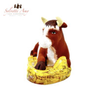 Santon Boeuf Collection 25cm - de face - Santons Sylvette Amy